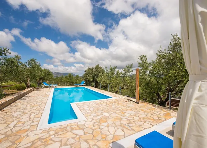 Hakuna Matata Holidays Agalia With Airco & Pool In Greek Olive Grove *