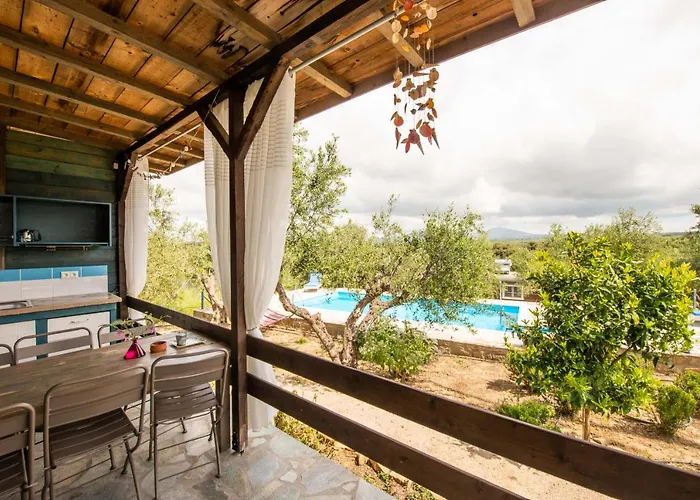 Hakuna Matata Holidays Agalia With Airco & Pool In Greek Olive Grove Alojamento de Turismo Selvagem