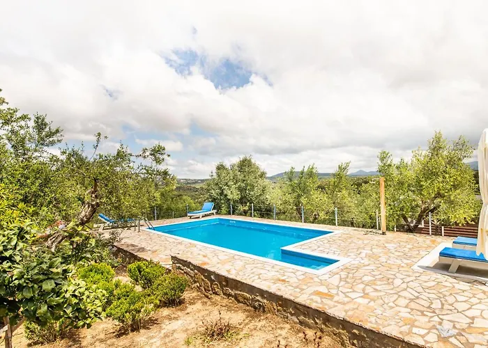 Jaktstuga Hakuna Matata Holidays Agalia With Airco & Pool In Greek Olive Grove Methone